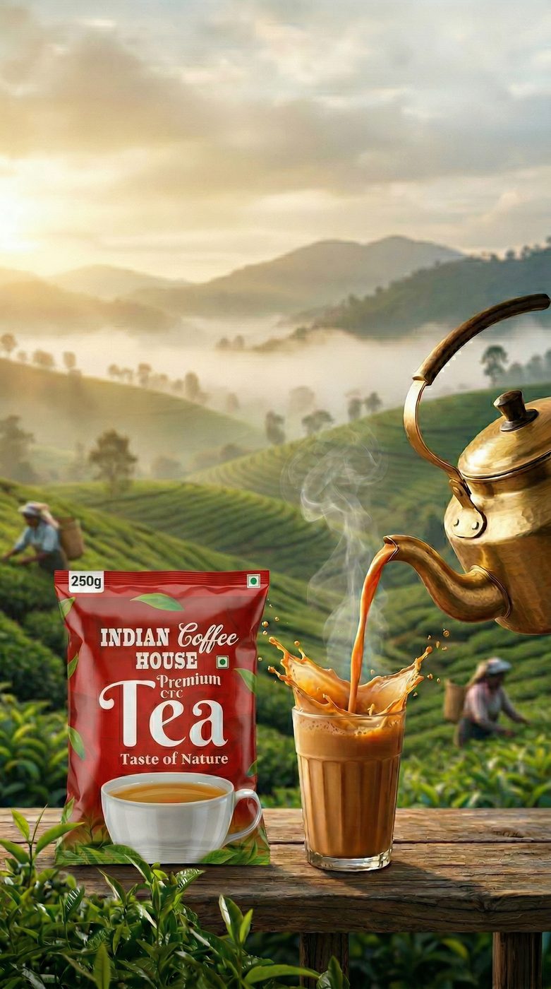 Indian Coffee House Premium CTC Tea pack